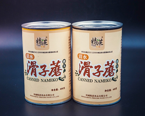上海清水滑子蘑罐头